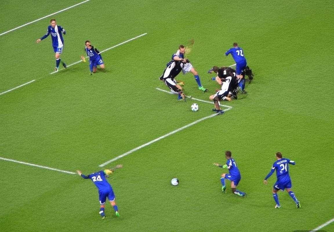 2017英超经典对决：莱斯特城速战速决逆转西布朗(图4)